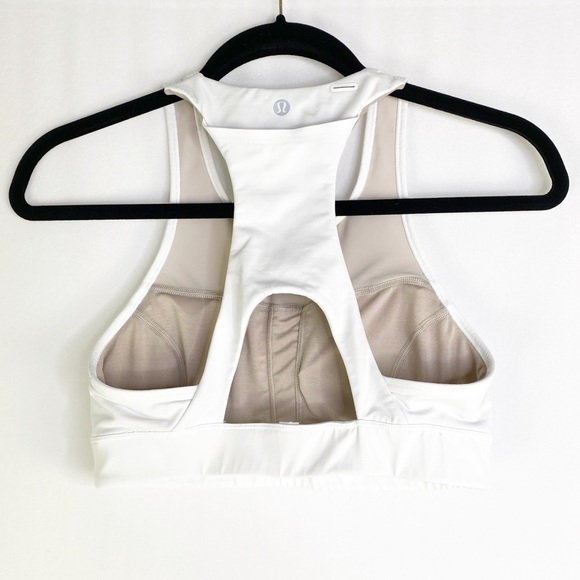Lululemon Pace Perfect White Sports Bra - Picture 5 of 7